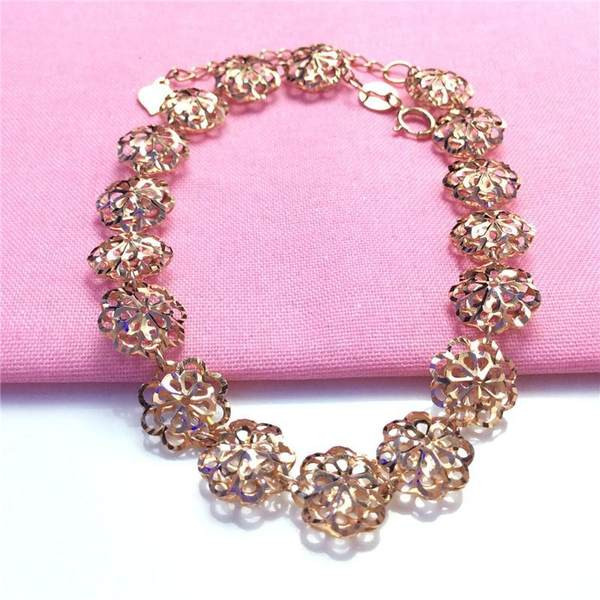 Дамска гривна в златист цвят -регулируема