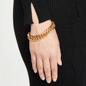 Дамска ежедневна гривна с плетка два цвята