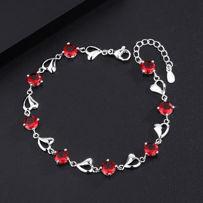 Naiste reguleeritav värviliste kivikestega käevõru