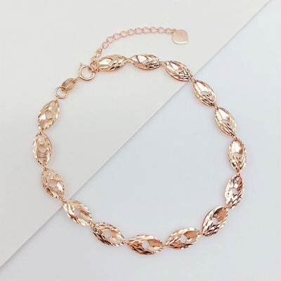 Bratara de dama din otel de culoare aurie