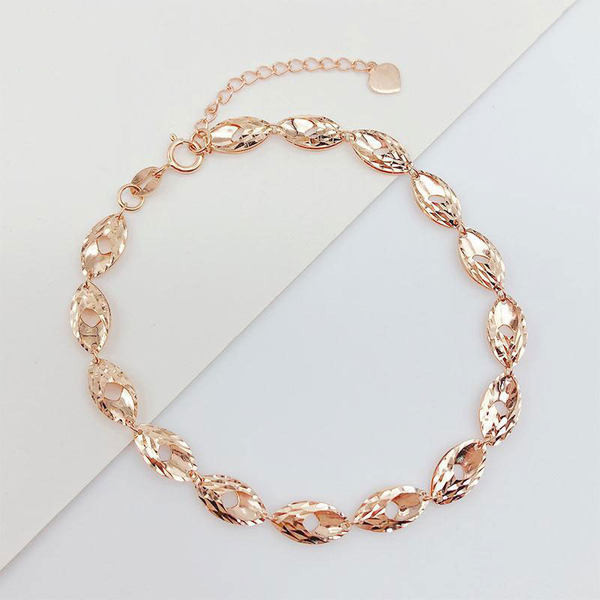 Bratara de dama din otel de culoare aurie