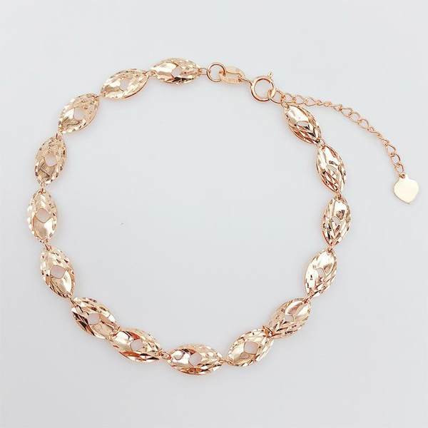 Bratara de dama din otel de culoare aurie