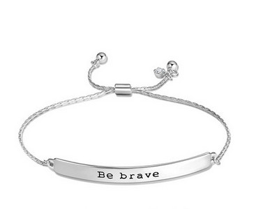 Дамска ежедневна гривна с надпис