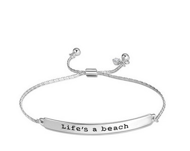 Дамска ежедневна гривна с надпис