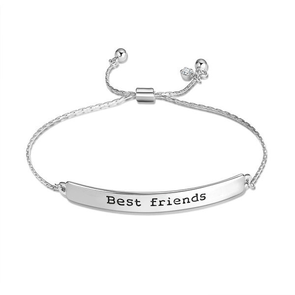 Дамска ежедневна гривна с надпис