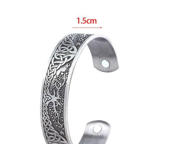 Гравирана дамска гривна тип халка