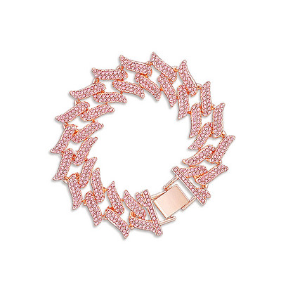 Дамска гривна с катарама и камъни