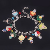 Naiste titaanterasest ripatsist käevõru