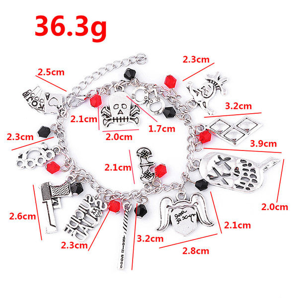 Bratara casual de dama din otel cu pandantiv