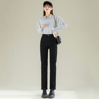 Γυναικείο χειμωνιάτικο τζιν με φόδρα