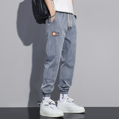 Blugi de bărbați cu șireturi