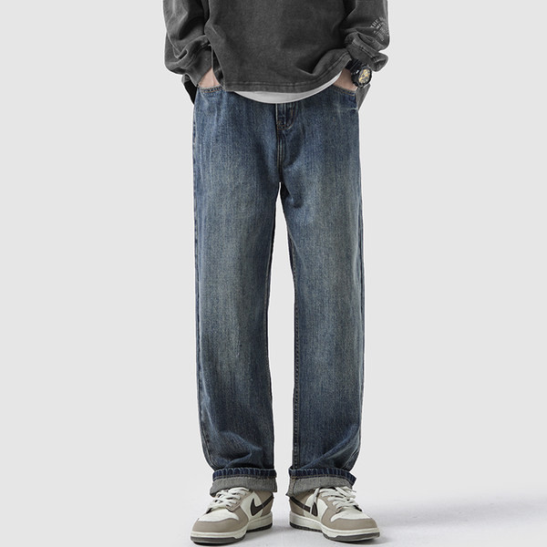 Blugi barbati cu buzunar - model curat