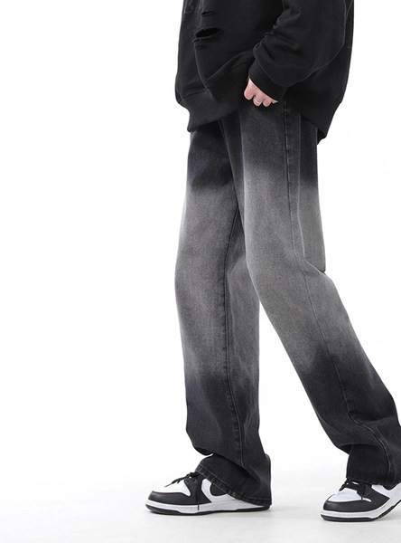 Muški jesenski ravni model traperica s džepom