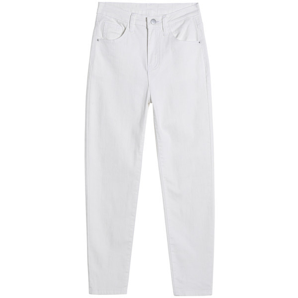 Blugi casual de damă cu talie înaltă - trei culori