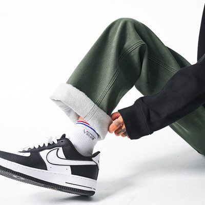 Sooja voodriga vabaaja meeste teksad - sirge mudel