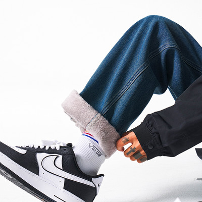 Sooja voodriga vabaaja meeste teksad - sirge mudel