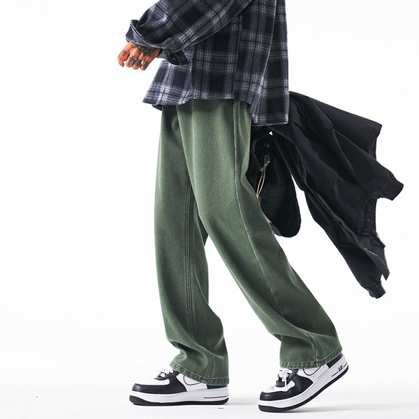 Sooja voodriga vabaaja meeste teksad - sirge mudel