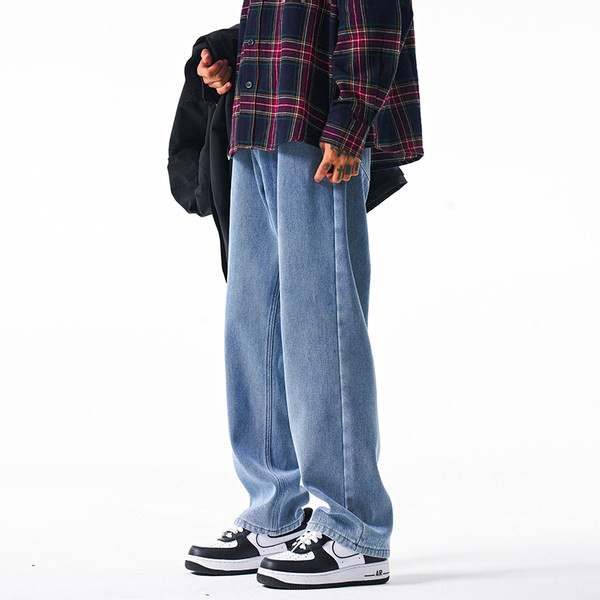 Sooja voodriga vabaaja meeste teksad - sirge mudel