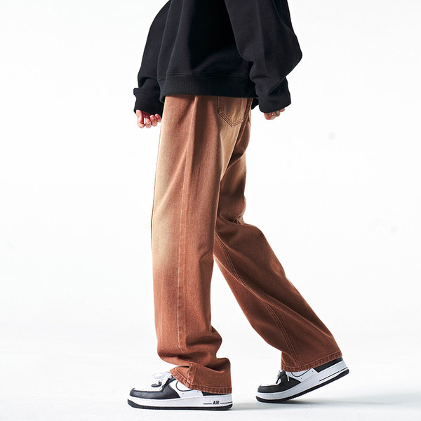 Ležerne muške traperice - široki model