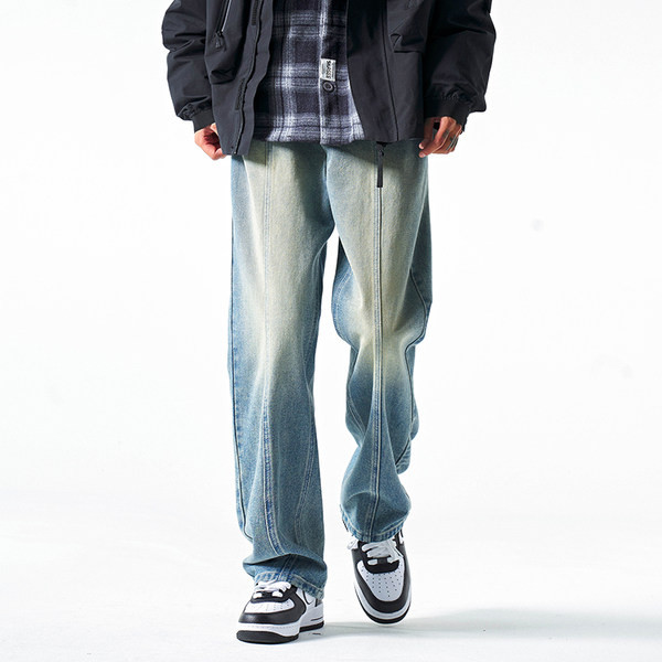 Ležerne muške traperice - široki model