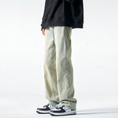 Blugi casual barbatesti cu buzunare - potrivire dreapta