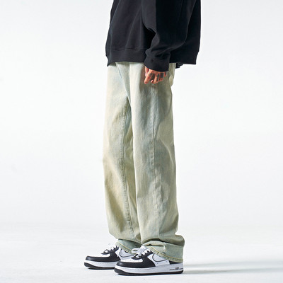 Blugi casual barbatesti cu buzunare - potrivire dreapta