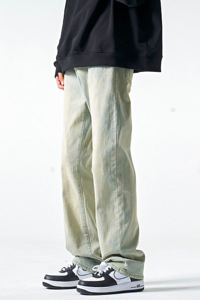 Blugi casual barbatesti cu buzunare - potrivire dreapta