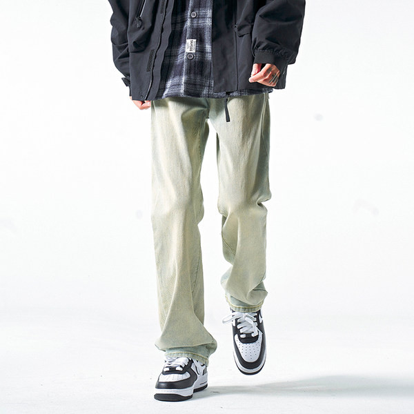 Blugi casual barbatesti cu buzunare - potrivire dreapta