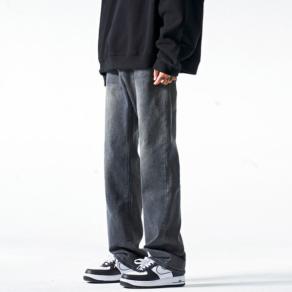 Blugi casual barbatesti cu buzunare - potrivire dreapta