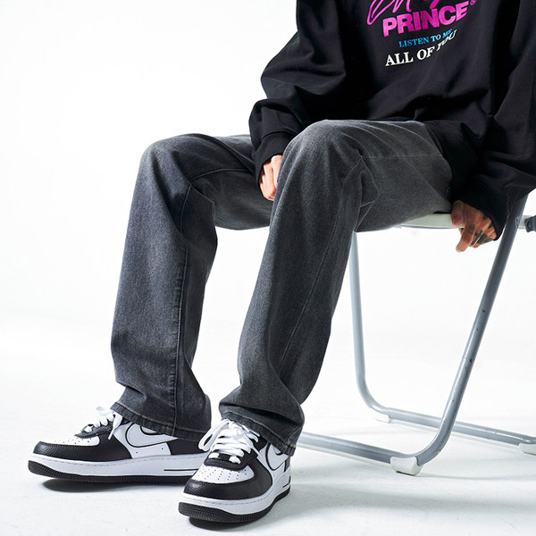 Blugi casual barbatesti cu buzunare - potrivire dreapta