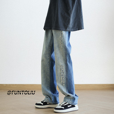 Muške traperice s poderanim motivima