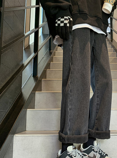 Ανδρικό τζιν με φόδρα