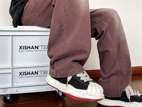 Meeste teksad - lai paelte ja taskuga mudel