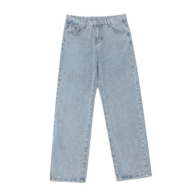 Blugi de bărbați de culoare uni cu buzunar