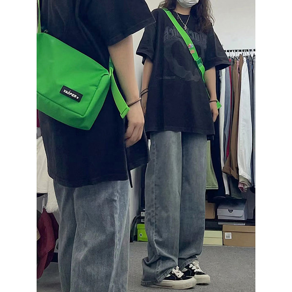 Blugi de bărbați de culoare uni cu buzunar