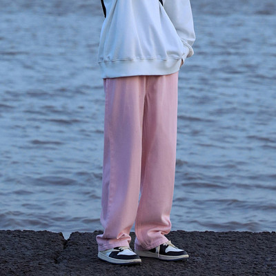 Ležerne muške traperice s vezicama