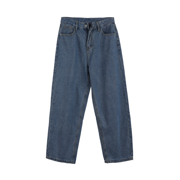 Ανδρικό τζιν με τσέπες - ίσιο μοντέλο