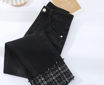 Γυναικείο casual τζιν με τσέπη