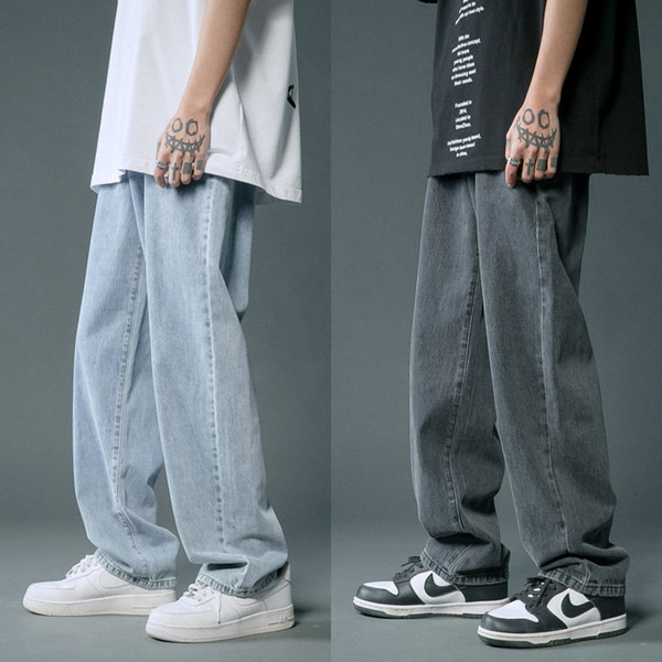 Blugi barbati uni model drept cu buzunar