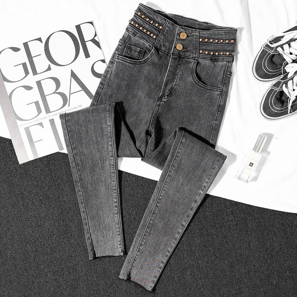 Blugi de dama - talie inalta