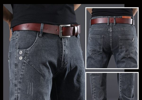 Μοντέρνο ανδρικό τζιν με τσέπη