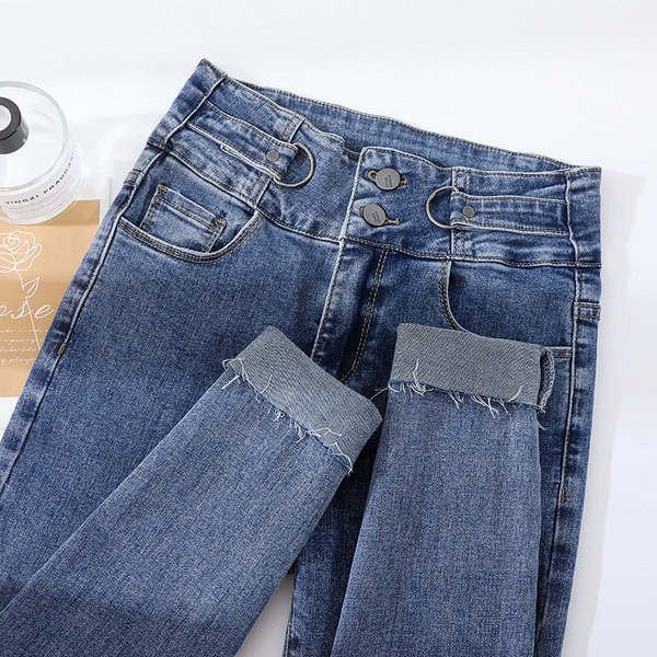 Tanki model traperica visokog struka s džepom