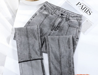 Naiste kõrge vöökohaga taskuga talveteksad