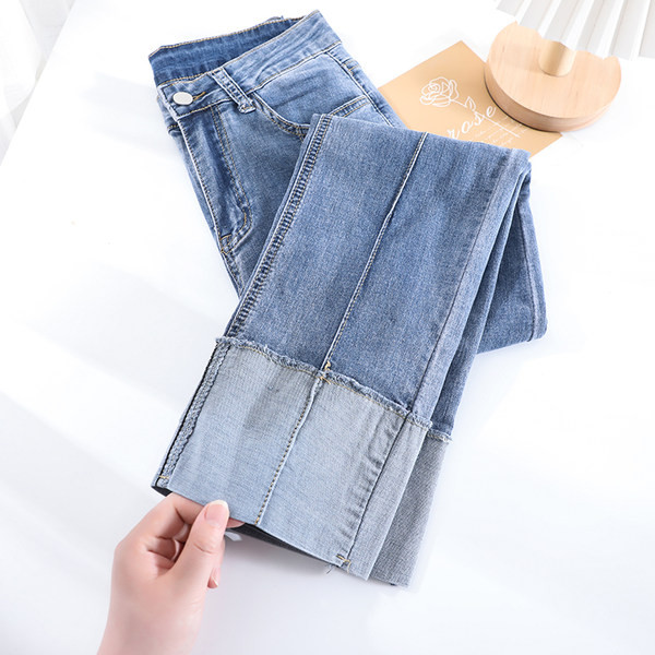 Naiste kõrge vöökohaga taskuga talveteksad