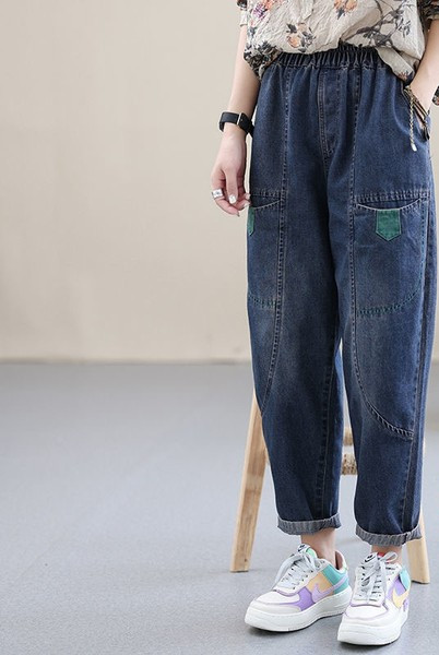 Ležerne sportske traperice s džepom