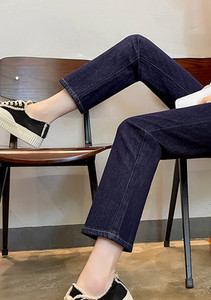 Blugi de dama curati cu elastic intern