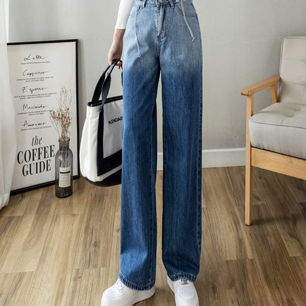 Naiste sillerdavate värvidega teksad