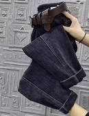 Blugi casual de dama cu buzunar