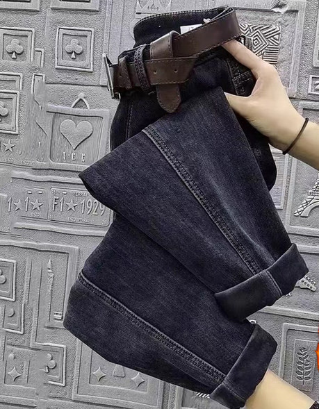 Blugi casual de dama cu buzunar