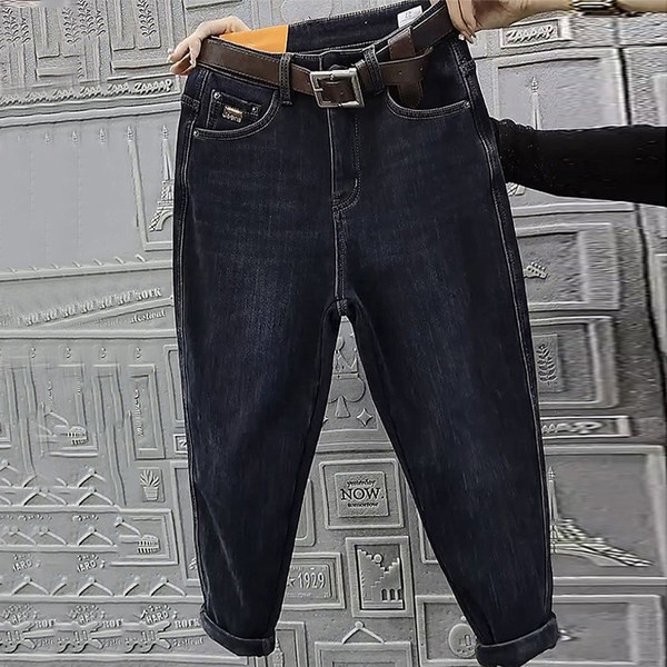 Blugi casual de dama cu buzunar